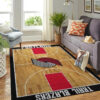 Portland Trail Blazers Area Rug NBA Area Rug Kitchen Rug Indoor Rug Rectangle Carpet 3 portland trail blazers rug living room carpet regtangle carpet floor decor home decor ver 706