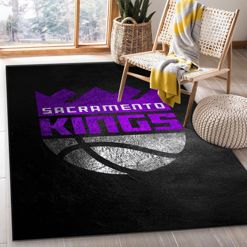 Sacramento Kings Rug NBA Area Rug Living Room Rug Indoor Indoor Rugs Rectangle Carpet
