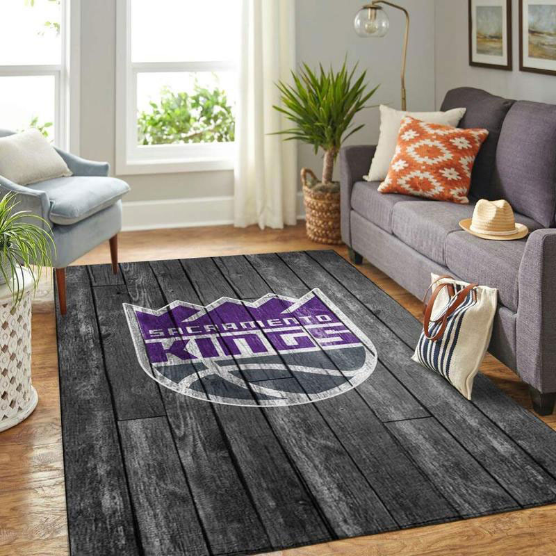 Sacramento Kings Area Rug NBA Area Rug Living Room Area Rug Indoor Rug Rectangle Carpet