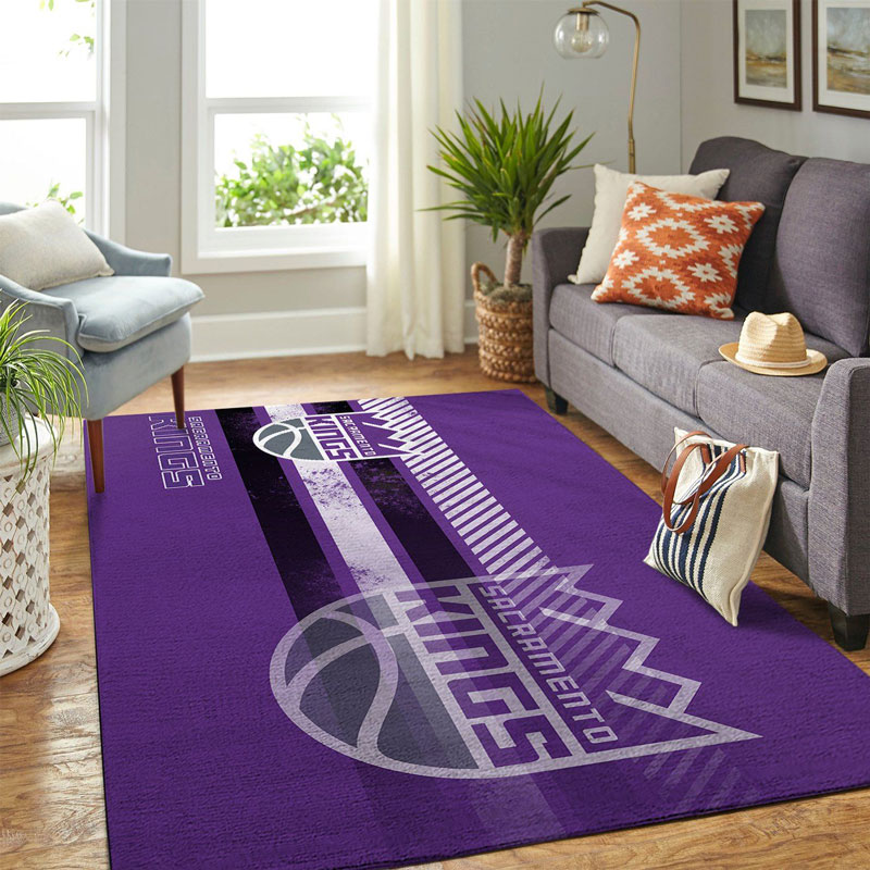 Sacramento Kings Rug NBA Area Rug Living Room Rug Indoor Rug Rectangle Carpet