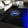 san diego padres rug living room carpet regtangle carpet floor decor home decor ver 300