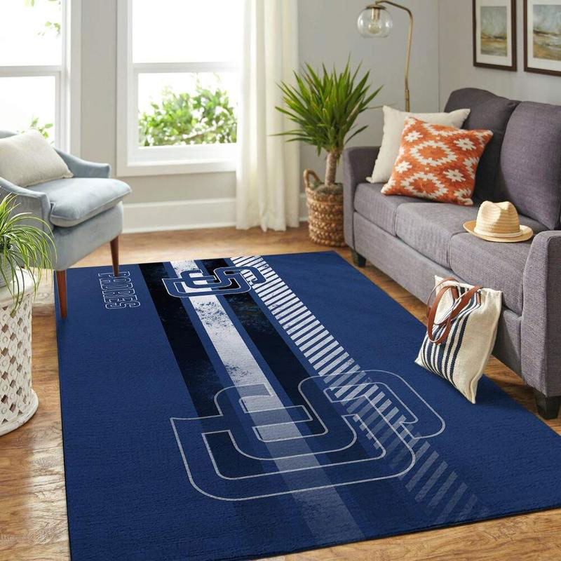 San Diego Padres Area Rug MLB Area Rug Bathroom Rug Indoor Rug Rectangle Carpet