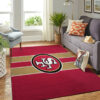 san francisco 49ers area rugs bathroom rug floor rug regtangle carpet home decor ver 1781