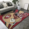 San Francisco 49ers Rug NFL Area Rug Bedroom Rug Indoor Rugs Rectangle Carpet 3 san francisco 49ers area rugs living room rug floor rug regtangle carpet home decor ver 1795