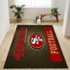 san francisco 49ers rug bathroom rug floor rug regtangle carpet home decor ver 1820