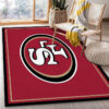 san francisco 49ers rug bathroom rug floor rug regtangle carpet home decor ver 1822