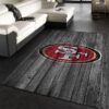 san francisco 49ers rug bathroom rug floor rug regtangle carpet home decor ver 1835
