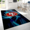 san francisco 49ers rug bathroom rug floor rug regtangle carpet home decor ver 1857