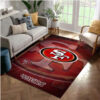 san francisco 49ers rug bathroom rug floor rug regtangle carpet home decor ver 1858