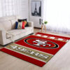 san francisco 49ers rug living room rug floor rug regtangle carpet home decor ver 1876