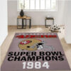 San Francisco 49ers Rug NFL Area Rug Kitchen Rug Indoor Rug Rectangle Carpet 3 san francisco 49ers rugs bathroom rug floor rug regtangle carpet home decor ver 1882
