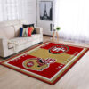 San Francisco 49ers Area Rug NFL Area Rug Bedroom Area Rug Indoor Rugs Rectangle Carpet 4 san francisco 49ers rugs bathroom rug floor rug regtangle carpet home decor ver 1886