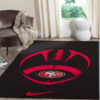 San Francisco 49ers Area Rug NFL Area Rug Living Room Rug Indoor Rug Rectangle Carpet 3 san francisco 49ers rugs living room rug floor rug regtangle carpet home decor ver 1890