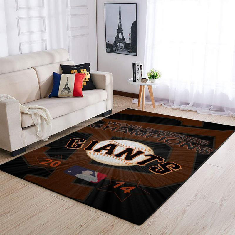 San Francisco Giants Rug MLB Area Rug Bathroom Rugs Indoor Rugs Rectangle Carpet