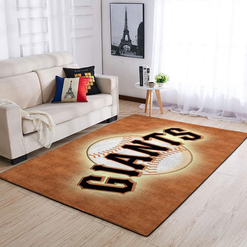 San Francisco Giants Rug MLB Area Rug Bedroom Rug Indoor Indoor Rug Rectangle Carpet