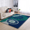 seattle mariners rug living room carpet regtangle carpet floor decor home decor ver 359