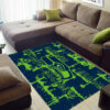 seattle seahawks rug bathroom rug floor rug regtangle carpet home decor ver 1948