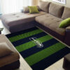 seattle seahawks rug bathroom rug floor rug regtangle carpet home decor ver 1955