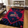 St Louis Cardinals Area Rug MLB Area Rug Bathroom Rug Indoor Indoor Rugs Rectangle Carpet 3 st louis cardinals rug living room carpet regtangle carpet floor decor home decor ver 370