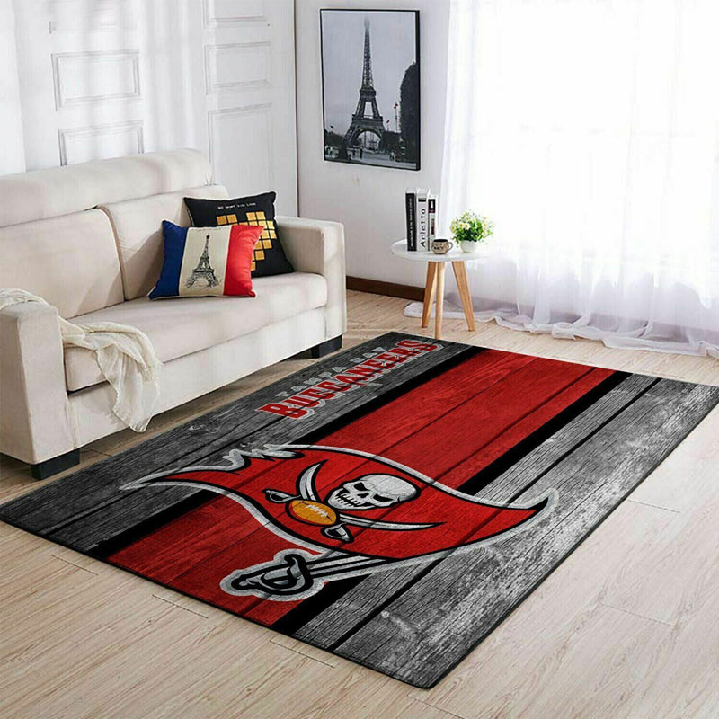 Tampa Bay Buccaneers Area Rug NFL Area Rug Bathroom Rugs Indoor Indoor Rugs Rectangle Carpet