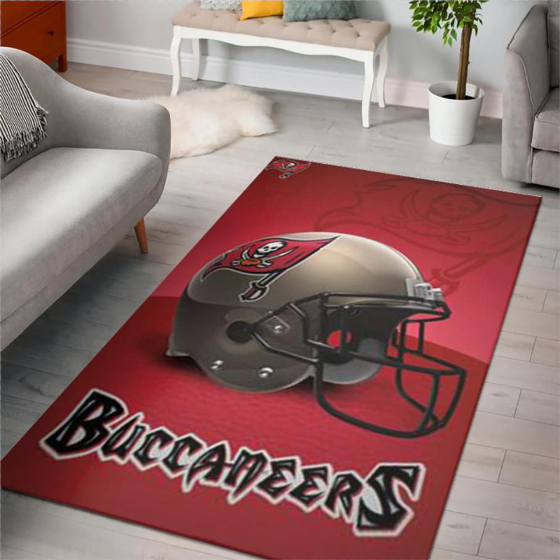 Tampa Bay Buccaneers Area Rug NFL Area Rug Dining Room Rugs Indoor Indoor Rugs Rectangle Carpet