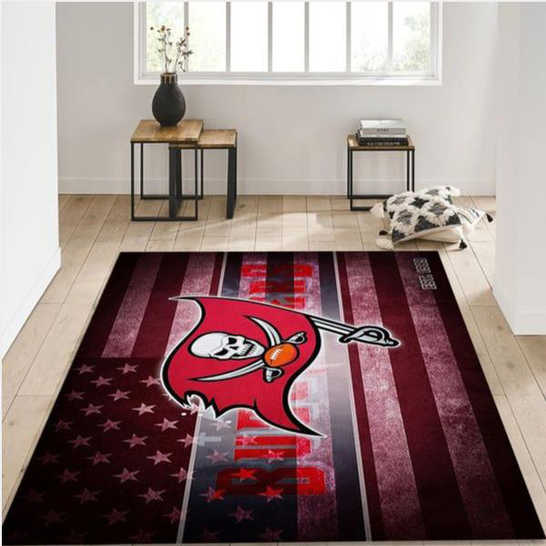 Tampa Bay Buccaneers Area Rug NFL Area Rug Bedroom Rug Indoor Indoor Rug Rectangle Carpet