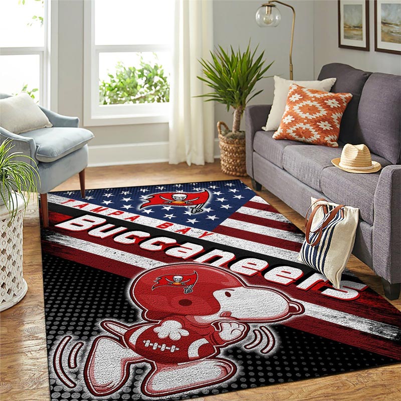 Tampa Bay Buccaneers Area Rug NFL Area Rug Kitchen Rug Indoor Indoor Rug Rectangle Carpet