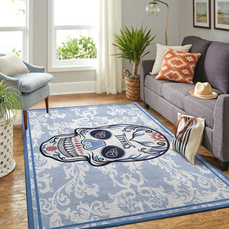 Tennessee Titans Rug NFL Area Rug Living Room Rug Indoor Rugs Rectangle Carpet