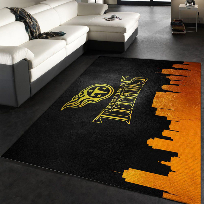 Tennessee Titans Rug NFL Area Rug Kitchen Rug Indoor Indoor Rugs Rectangle Carpet