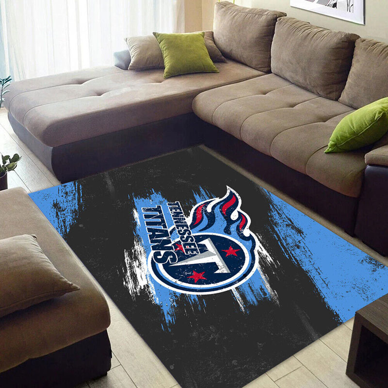 Tennessee Titans Rug NFL Area Rug Dining Room Rugs Indoor Rug Rectangle Carpet