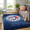 toronto blue jays rug living room carpet regtangle carpet floor decor home decor ver 393