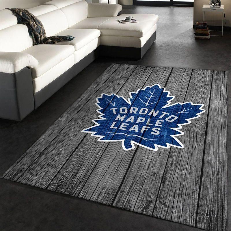 Toronto Maple Leafs Rug NHL Area Rug Kitchen Rug Indoor Rug Rectangle Carpet