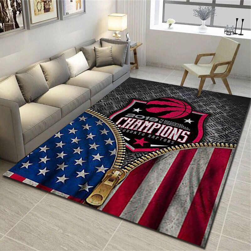 Toronto Raptors Rug NBA Area Rug Dining Room Rug Indoor Rug Rectangle Carpet