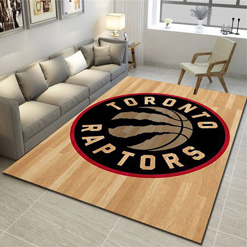 Toronto Raptors Rug NBA Area Rug Dining Room Rugs Indoor Indoor Rugs Rectangle Carpet