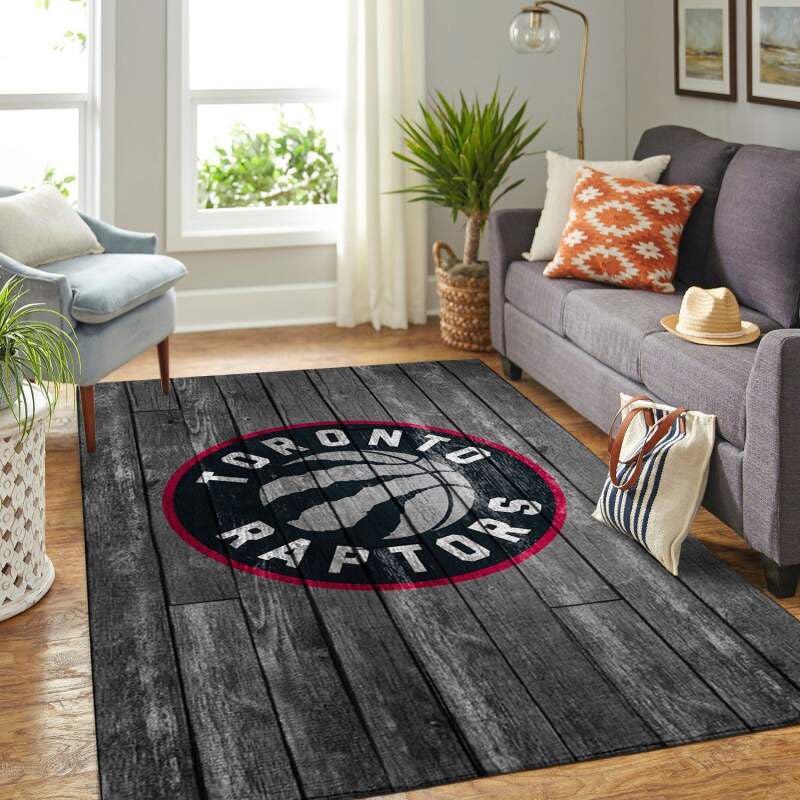 Toronto Raptors Area Rug NBA Area Rug Bathroom Rugs Indoor Rugs Rectangle Carpet