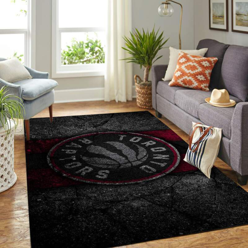 Toronto Raptors Rug NBA Area Rug Dining Room Rugs Indoor Rug Rectangle Carpet