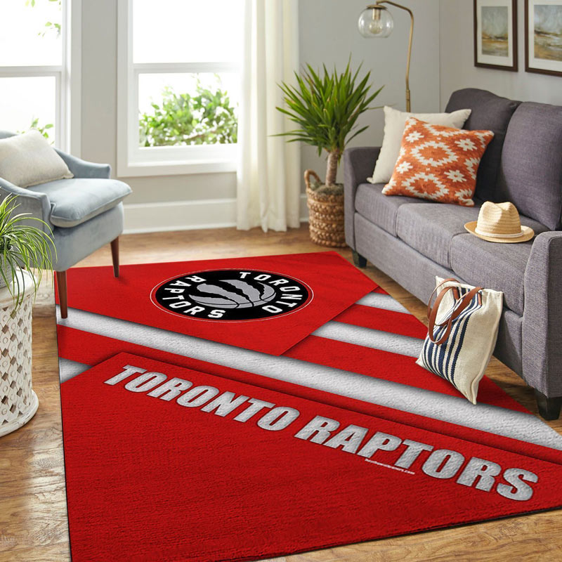 Toronto Raptors Rug NBA Area Rug Bedroom Area Rug Indoor Rug Rectangle Carpet