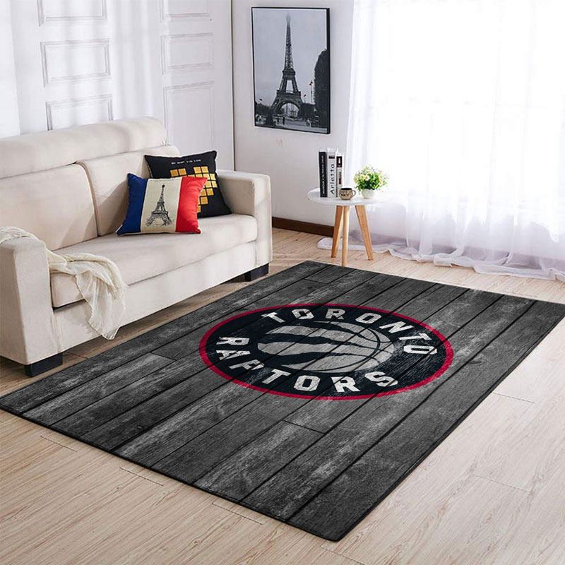 Toronto Raptors Area Rug NBA Area Rug Living Room Rug Indoor Indoor Rugs Rectangle Carpet