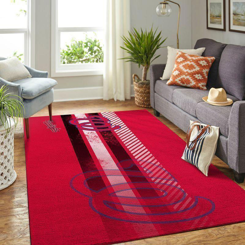 Washington Nationals Rug NBA Area Rug Dining Room Rugs Indoor Indoor Rugs Rectangle Carpet