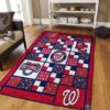 Washington Nationals Rug NBA Area Rug Bedroom Rug Indoor Rug Rectangle Carpet 4 washington nationals rug living room carpet regtangle carpet floor decor home decor ver 848